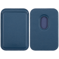 Mount Wallet Omni Potent Magnetic,Leather,MagSafe Compatible Navy Blue 01 