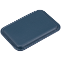 Mount Wallet Omni Potent Magnetic,Leather,MagSafe Compatible Navy Blue 01 