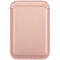 Mount Wallet Omni Potent Magnetic,Leather,MagSafe Compatible Rose Gold 01 