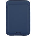 Mount Wallet Omni Ace Magnetic,Leather,MagSafe Compatible Navy Blue 01 