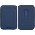 Mount Wallet Omni Ace Magnetic,Leather,MagSafe Compatible Navy Blue 01 