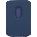 Mount Wallet Omni Ace Magnetic,Leather,MagSafe Compatible Navy Blue 01 