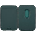 Mount Wallet Omni Ace Magnetic,Leather,MagSafe Compatible Dark Green 01 