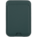 Mount Wallet Omni Ace Magnetic,Leather,MagSafe Compatible Dark Green 01 
