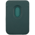 Mount Wallet Omni Ace Magnetic,Leather,MagSafe Compatible Dark Green 01 
