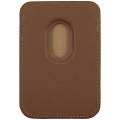 Mount Wallet Omni Ace Magnetic,Leather,MagSafe Compatible Coffee 01 