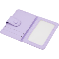 Mount Wallet Omni Scient Magnetic,Leather,MagSafe Compatible Lavender 01 