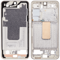 Mid-Frame Housing Compatible For Samsung Galaxy S23 5G (International Version) (Cream)