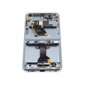 Inner OLED Assembly With Frame For Samsung Galaxy Z Flip 5 5G (US & International) (Refurbished) (Blue)