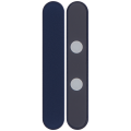 5G Glass Edge Strip Compatible For iPhone 12 / 12 Mini (Blue)