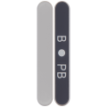 5G Glass Edge Strip Compatible For iPhone 14 Pro / 14 Pro Max (Silver)