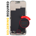 OLED Assembly Compatible For iPhone 15 Pro Max (Assembled) (Without Touch IC, Soldering Required)