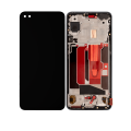 OLED Assembly With Frame Compatible For OnePlus Nord (Genuine OEM) (Gray Onyx)