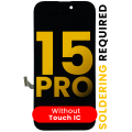 OLED Assembly Compatible For iPhone 15 Pro (Assembled) (Without Touch IC, Soldering Required)