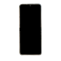 Inner OLED Assembly With Frame Compatible For Samsung Galaxy Z Flip 4 5G (US & International) (Used OEM Pull: Grade B/C) (Gold)