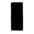 Inner OLED Assembly With Frame Compatible For Samsung Galaxy Z Flip 4 5G (US & International) (Used OEM Pull: Grade A) (White)