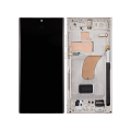 OLED Assembly With Frame Compatible For Samsung Galaxy S23 Ultra 5G (US & International) (Used OEM Pull: Grade B/C) (Cream)
