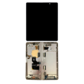 Inner OLED Assembly With Frame Compatible For Samsung Galaxy Z Fold 4 5G  (US & International) (Blemish: Grade B) (Beige)