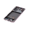 OLED Assembly With Frame Compatible For Samsung Galaxy S21 Plus 5G (Blemish: Grade B) (Phantom Violet / Pink / Gold)
