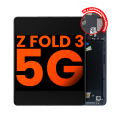 Inner OLED Assembly With Frame Compatible For Samsung Galaxy Z Fold 3 5G (US & International) (Blemish: Grade C) (Phantom Black)