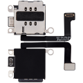 Dual Sim Card Reader Compatible For iPhone 15