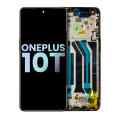 OLED Assembly With Frame Compatible For OnePlus 10T 5G (Genuine OEM) (Moonstone Black)
