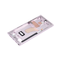 Mid-Frame Housing Compatible For Samsung Galaxy S23 Ultra 5G (International Version) (Lavender)