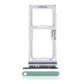 Dual Sim Card Tray Compatible For Samsung Galaxy S10 / S10 Plus / S10E (Prism Green)