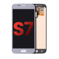 OLED Assembly Without Frame Compatible For Samsung Galaxy S7 (Aftermarket Plus) (Silver Titanium)
