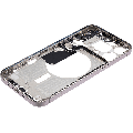 Mid-Frame Housing With Power And Volume Button Compatible For iPhone 15 Pro Max (International Version) (Used OEM Pull: Grade A) (Natural Titanium)