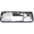 Mid-Frame Housing With Power And Volume Button Compatible For iPhone 15 Pro (International Version) (Used OEM Pull: Grade A) (Black Titanium)