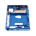 Mid-Frame Housing Compatible For Samsung Galaxy Note 10 Plus (Aura Blue)