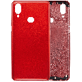 Back Cover Glass For Samsung Galaxy A10S (A107 / 2019) (Aftermarket Plus) (Red)