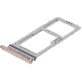 Dual Sim Card Tray Compatible For Samsung Galaxy S10 / S10 Plus / S10E (Gold)