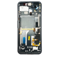 OLED Assembly With Frame Compatible For Google Pixel 4 (Used OEM Pull: Grade A) (Gray Power Button)