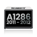 Complete LCD Display Assembly For MacBook Pro  15" A1286 (2011-2012) (Used OEM Pull: Grade A) (Glossy)