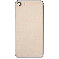 Back Housing W/ Small Components Pre-Installed Compatible For iPhone 7 (Used OEM Pull: Grade A) (Gold)