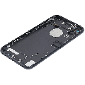 Back Housing W/ Small Components Pre-Installed Compatible For iPhone 7 (Used OEM Pull: Grade A) (Matte Black)