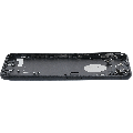 Back Housing W/ Small Components Pre-Installed Compatible For iPhone 7 (Used OEM Pull: Grade A) (Matte Black)
