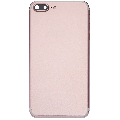 Back Housing W/ Small Components Pre-Installed Compatible For iPhone 7 Plus (Used OEM Pull: Grade A) (Rose Gold)