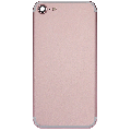 Back Housing W/ Small Components Pre-Installed Compatible For iPhone 7 (Used OEM Pull: Grade A) (Rose Gold)