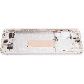 OLED Assembly With Frame For Samsung Galaxy S23 Plus (US & International) (Aftermarket Plus) (Cream)