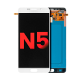 OLED Assembly Without Frame Compatible For Samsung Galaxy Note 5 (Aftermarket Plus) (White Pearl)