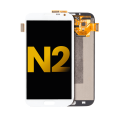 LCD Assembly Without Frame Compatible For Samsung Galaxy Note 2 (Refurbished) (White)