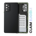 Back Cover Glass With Camera Lens Samsung Galaxy A52 5G (A526 / 2021) (Service Pack) (Awesome Black)