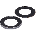 Back Camera Lens (Glass Only) With Adhesive Compatible For iPhone 14 / 14 Plus / 15 / 15 Plus (2 Piece Set) (10 Pack) (Real Sapphire) (Premium)