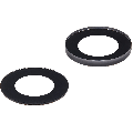 Back Camera Lens (Glass Only) With Adhesive For iPhone 14 / 14 Plus / 15 / 15 Plus (2 Piece Set) (Aftermarket Plus) (10 Pack)