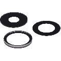 Back Camera Lens (Glass Only) With Adhesive Compatible For iPhone 14 Pro / 14 Pro Max (3 Piece Set) (Aftermarket Plus) (10 Pack)
