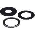Back Camera Lens (Glass Only) With Adhesive Compatible For iPhone 15 Pro (3 Piece Set) (Aftermarket Plus) (10 Pack)