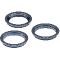 Back Camera Bezel Ring Only Compatible For iPhone 12 Pro (Pacific Blue) (3 Piece Set)